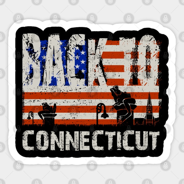 Connecticut Sticker by VizRad